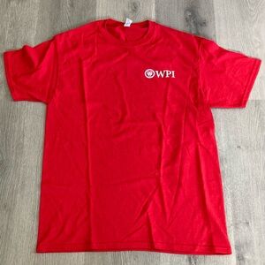 Jerzees Unisex Red Short Sleeve Tee Classic Crew Neck